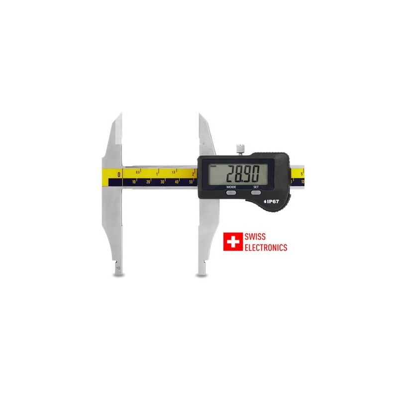 Digital NIB jaws caliper IP67