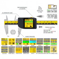 Micron computerized e-Force caliper Industry 4.0