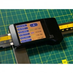 Tablet long jaw computerized caliper Industry 4.0