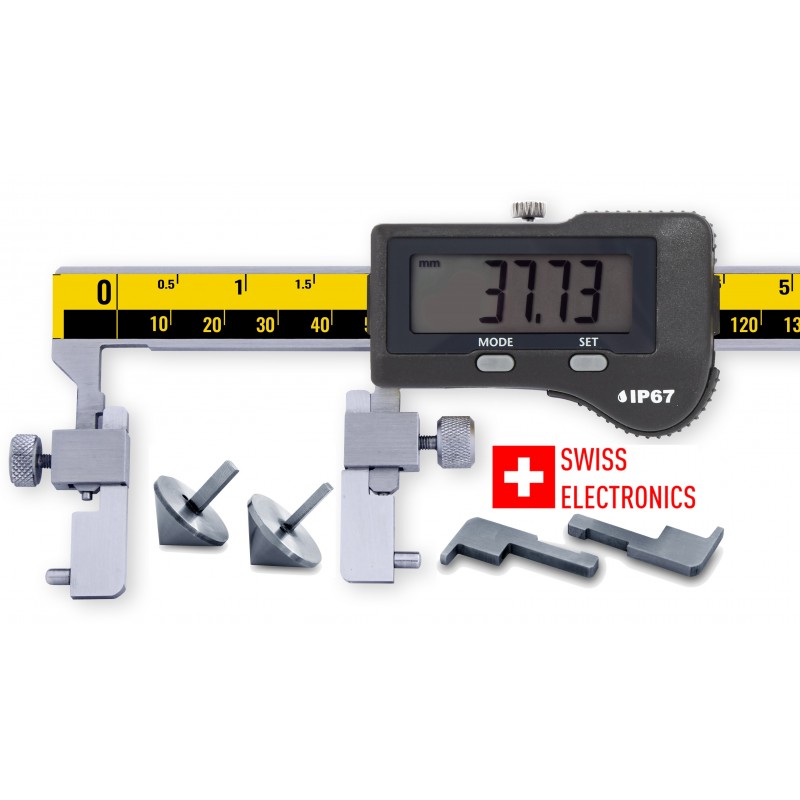 Universal digital caliper IP67