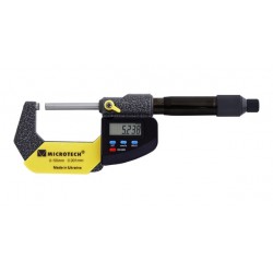 Double range digital micrometer IP65