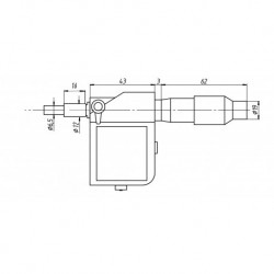 Digital micrometer head