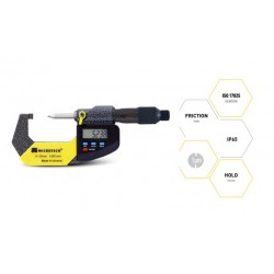 Cable crimping digital micrometer IP65