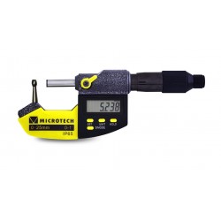 Tube digital micrometer IP65