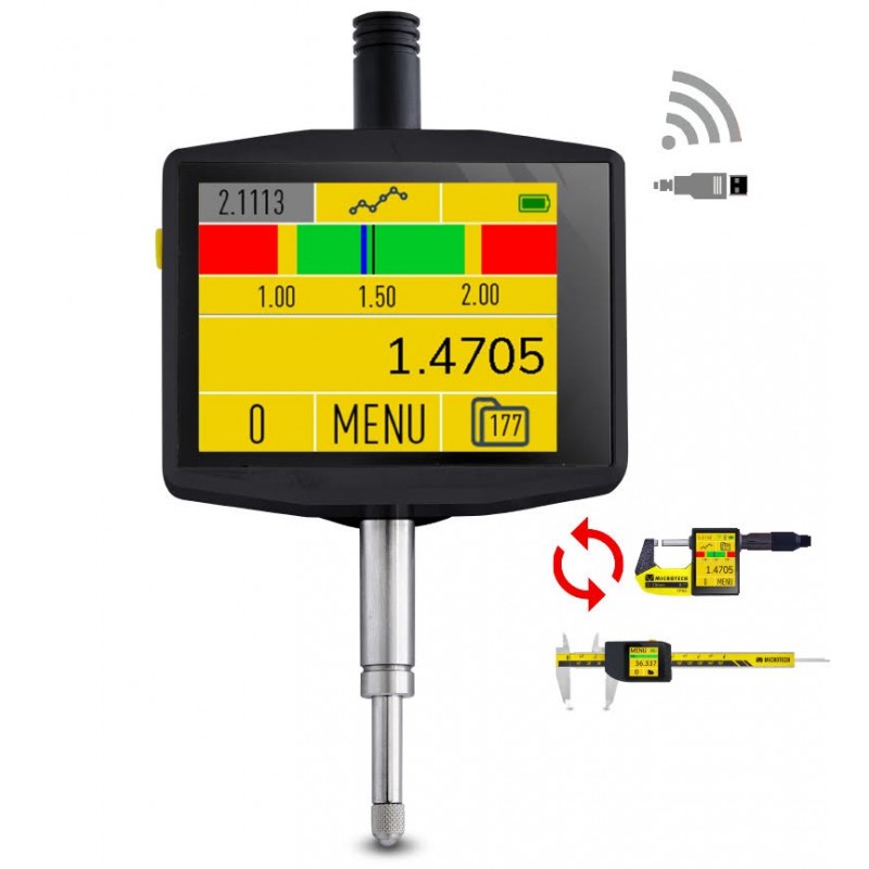 Sub-micron Industry 4.0 indicator Wireless