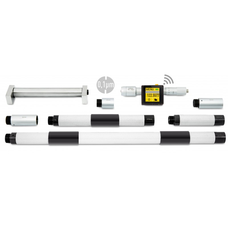 Tubular Sub-micron computerized inside micrometer Wireless Industry 4.0