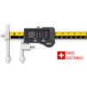 Offset centerline digital caliper IP67