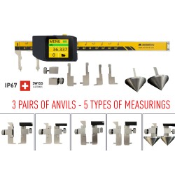 Universal computerized caliper e-Force Industry 4.0