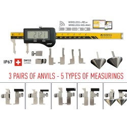 Universal Wireless caliper IP67