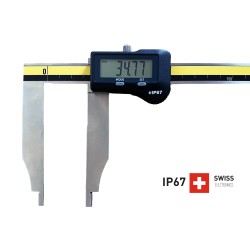 Digital Long jaw caliper IP67