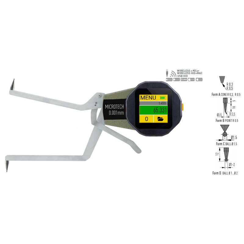 Computerized gauge for internal measuring Industry 4.0