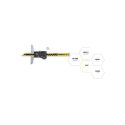 Digital depth caliper IP67