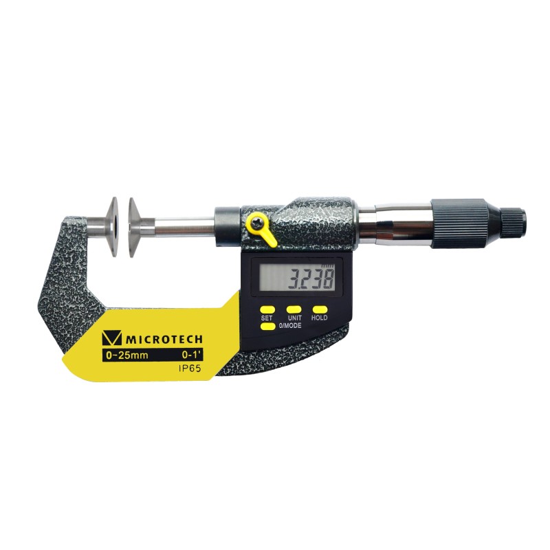 Disk digital micrometer IP65