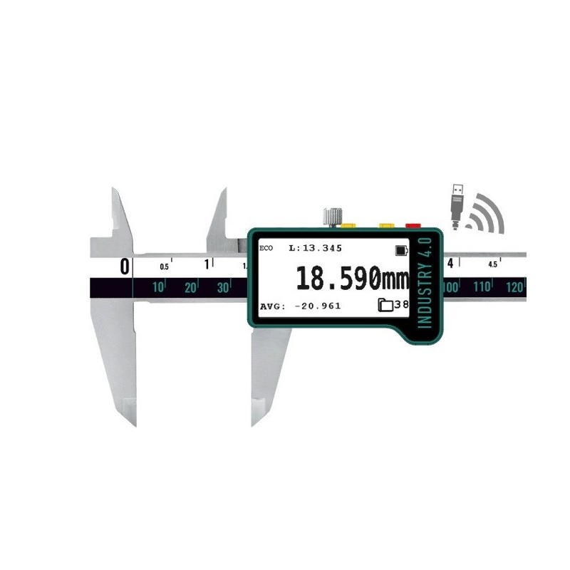 E-ink caliper Wireless for Industry 4.0