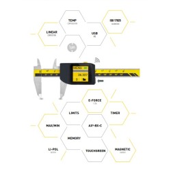 Micron computerized e-Force caliper Industry 4.0