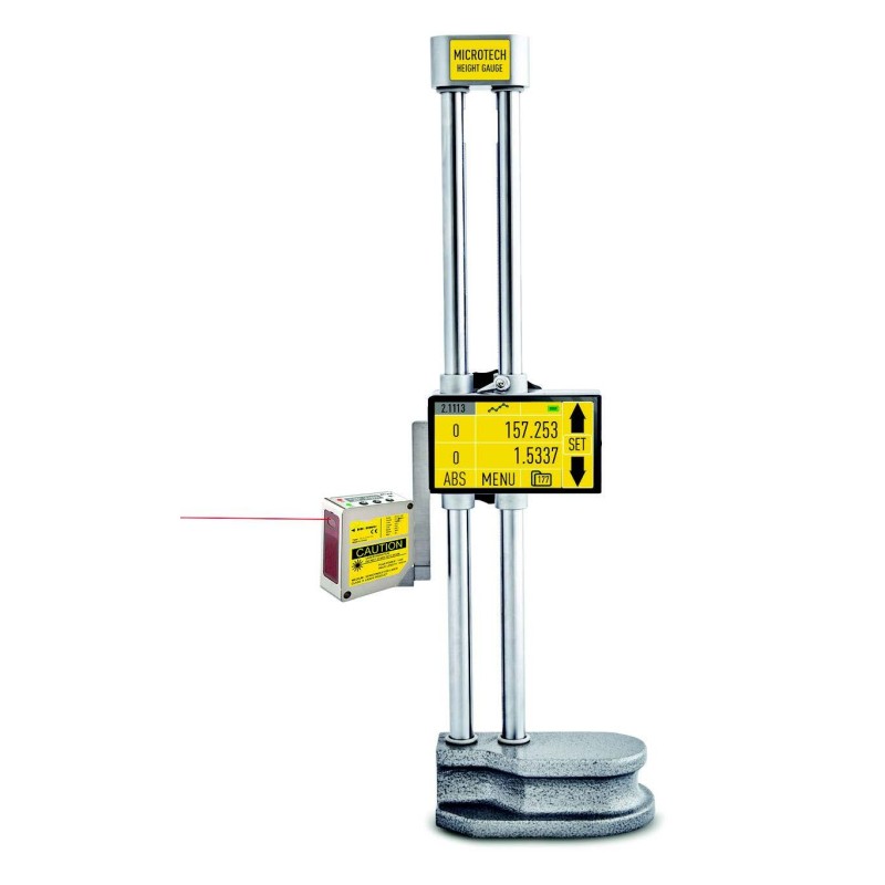 Manual 2D height gauge with LASER probe