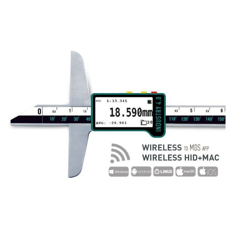 E-INK DEPTH CALIPER IP54