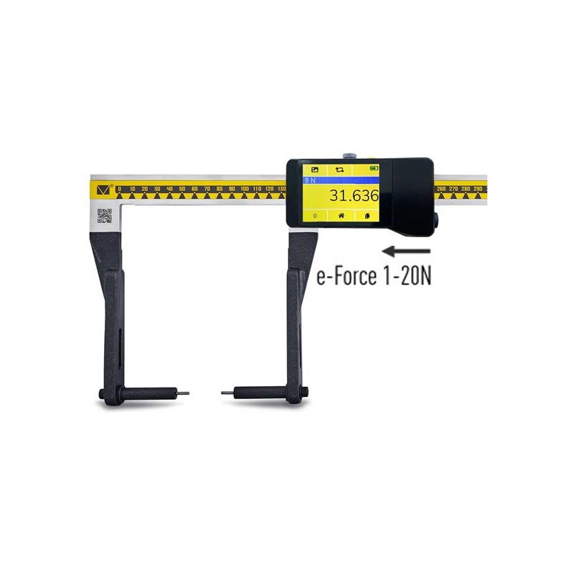 Outside point groove computerized caliper IP54