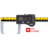 Outside groove digital caliper IP67